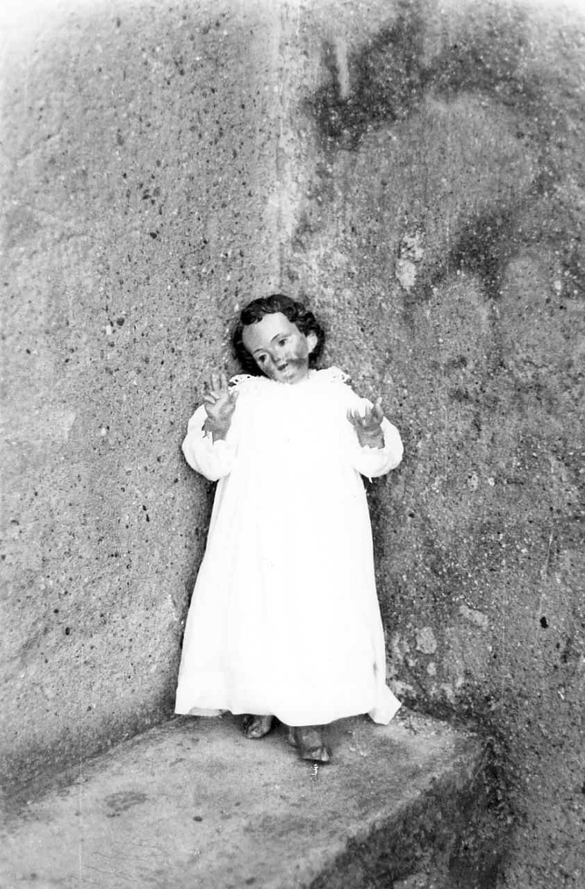 Gesù Bambino (statua, opera isolata) - bottega calabrese (sec. XIX)