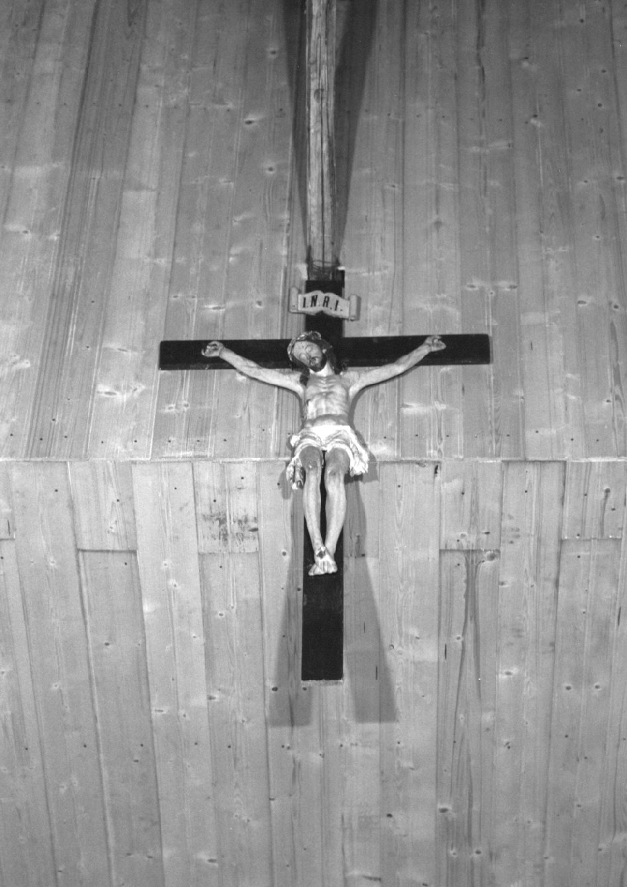 crocifisso, opera isolata - bottega Italia meridionale (sec. XIX)