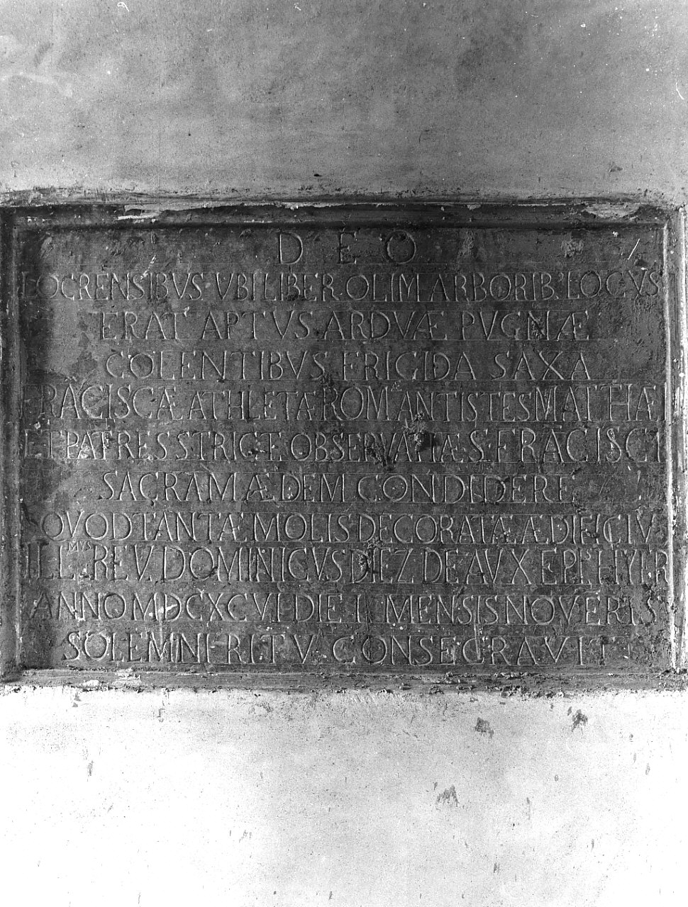 lastra, opera isolata - manifattura calabrese (sec. XVII)