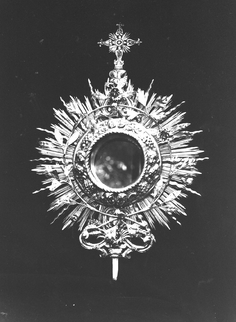 tronetto per esposizione eucaristica di De Blasio Domenico (sec. XVIII)