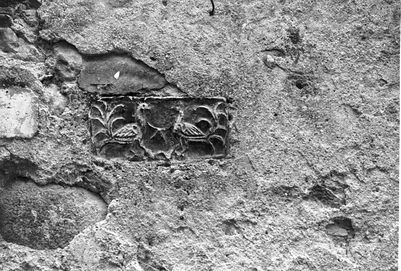 rilievo, frammento - bottega Europa nord-occidentale (fine/inizio secc. XI/ XII)