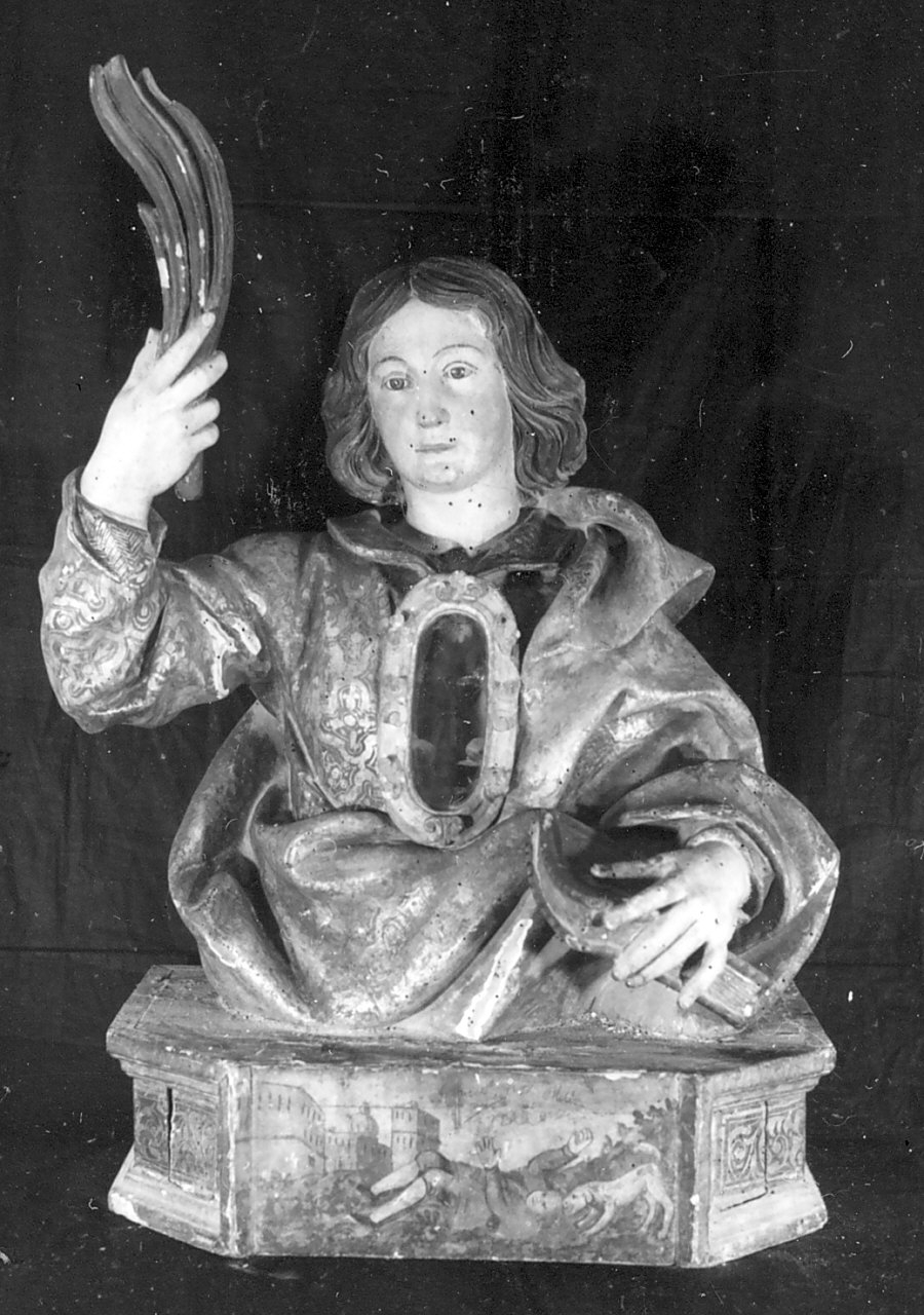 San Vito (reliquiario - a busto, opera isolata) - bottega calabrese (sec. XVII)