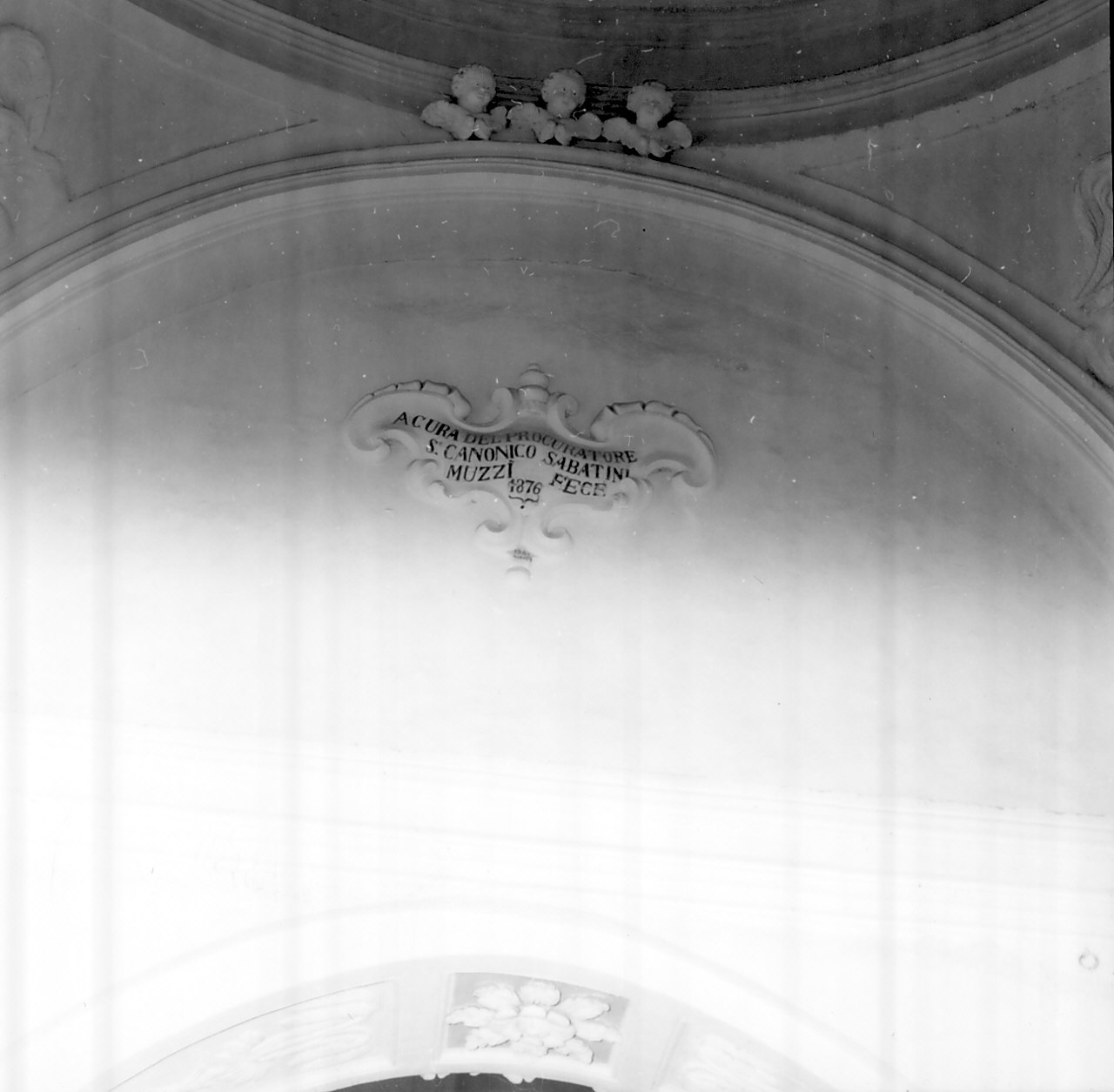 decorazione plastica, complesso decorativo - bottega calabrese (sec. XIX)