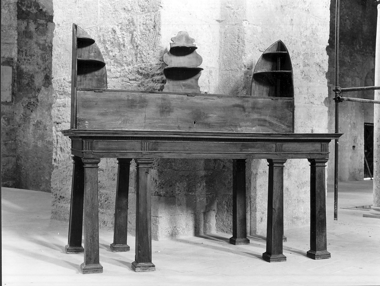 mobile da sacrestia, opera isolata - bottega calabrese (sec. XIX)