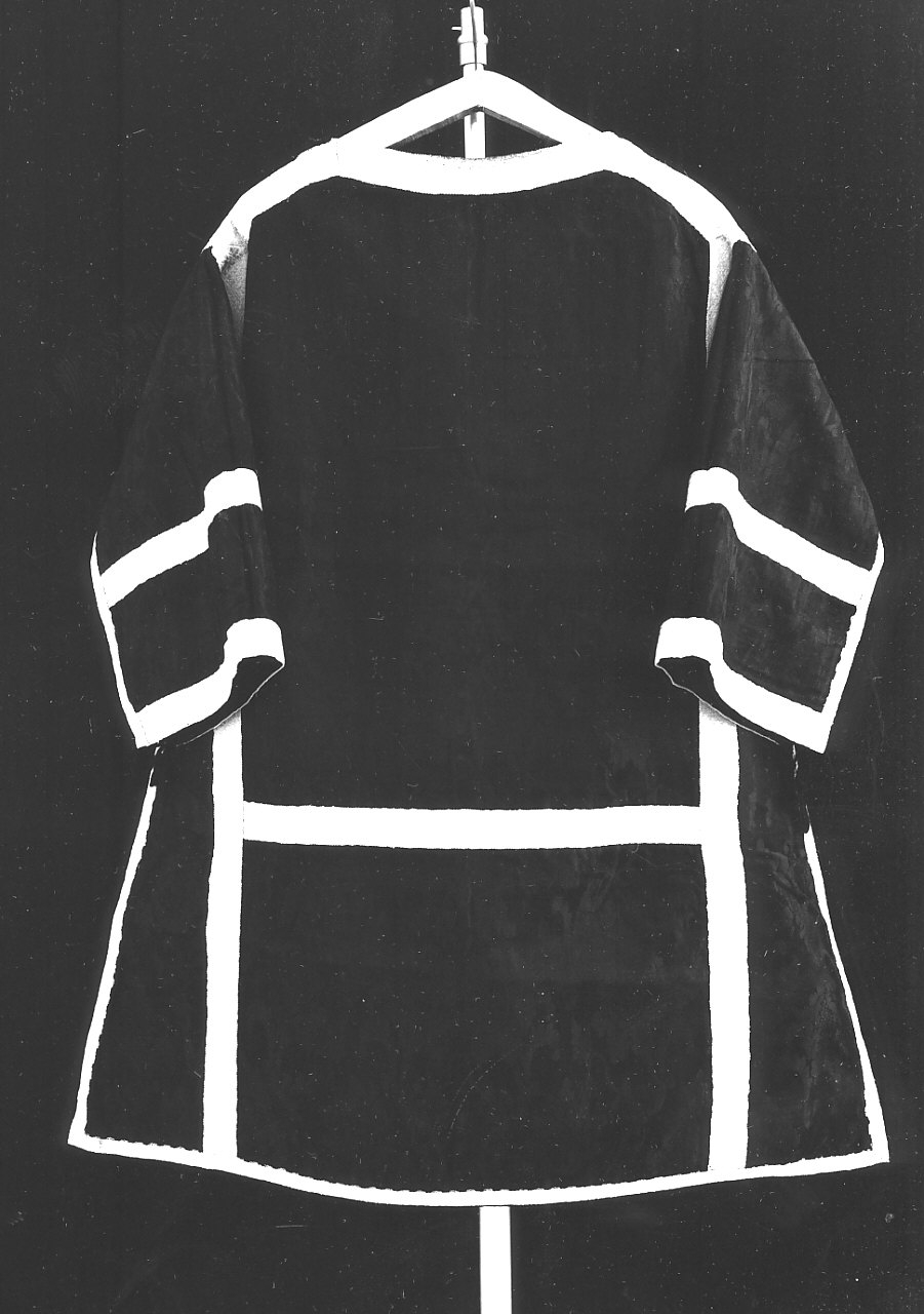 tunicella, opera isolata - manifattura calabrese (sec. XIX)