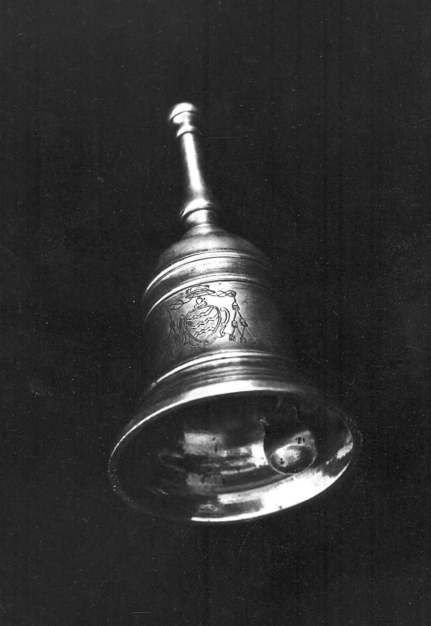 campanello d'altare, opera isolata - bottega Italia meridionale (inizio sec. XIX)