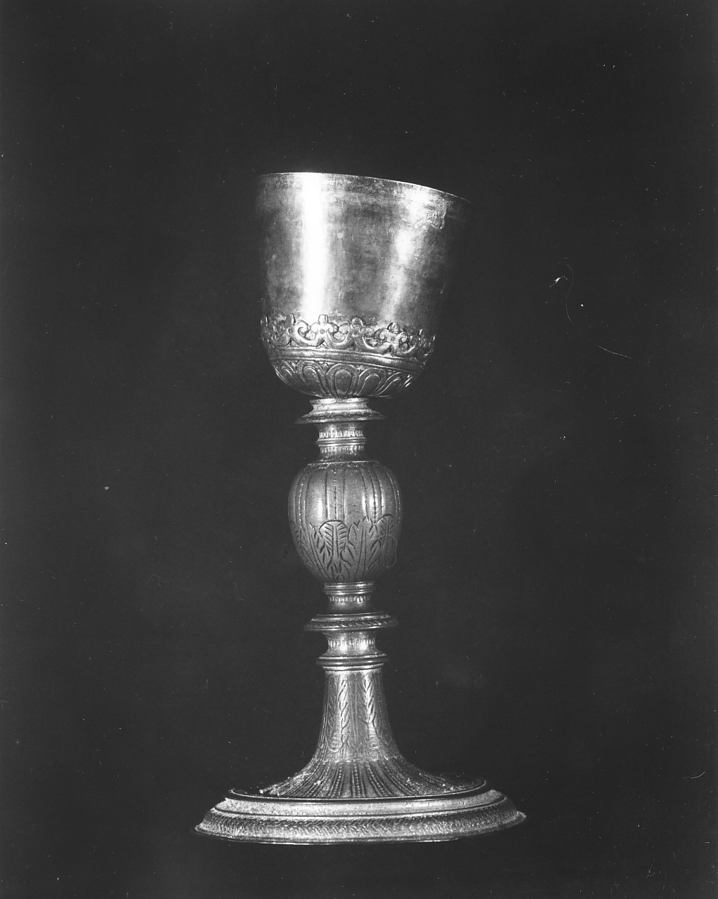 calice, opera isolata - bottega messinese (sec. XVIII)