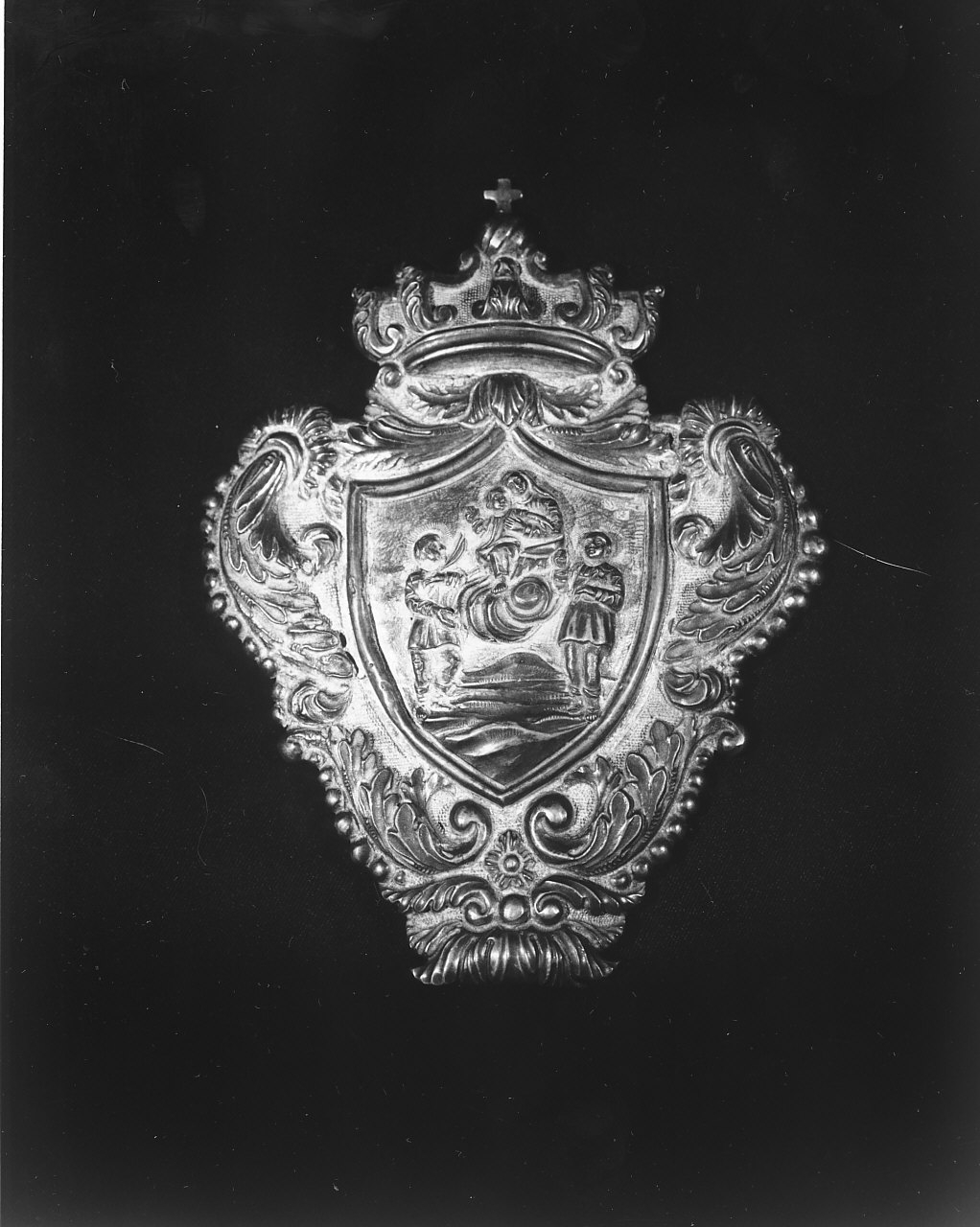 medaglione, opera isolata - bottega napoletana (prima metà sec. XIX)