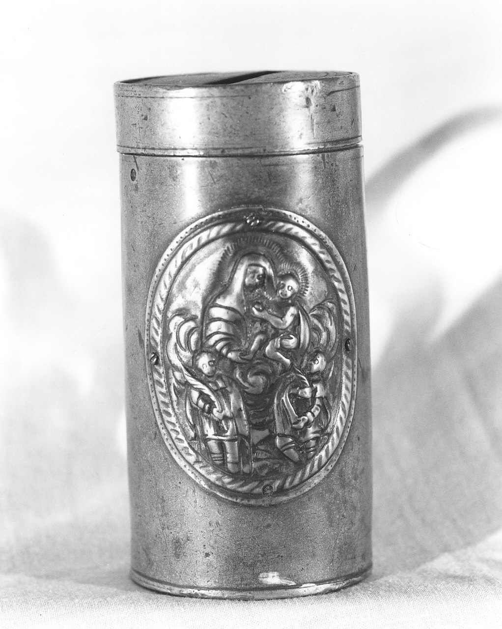 vaso per elemosine, opera isolata - bottega Italia meridionale (sec. XIX)