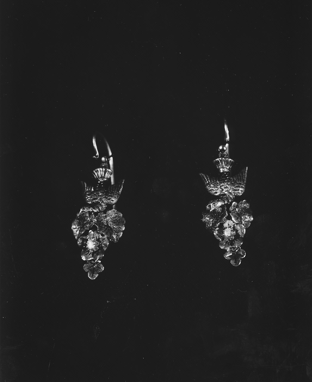 orecchino - a pendente, coppia - bottega Italia meridionale (fine sec. XIX)