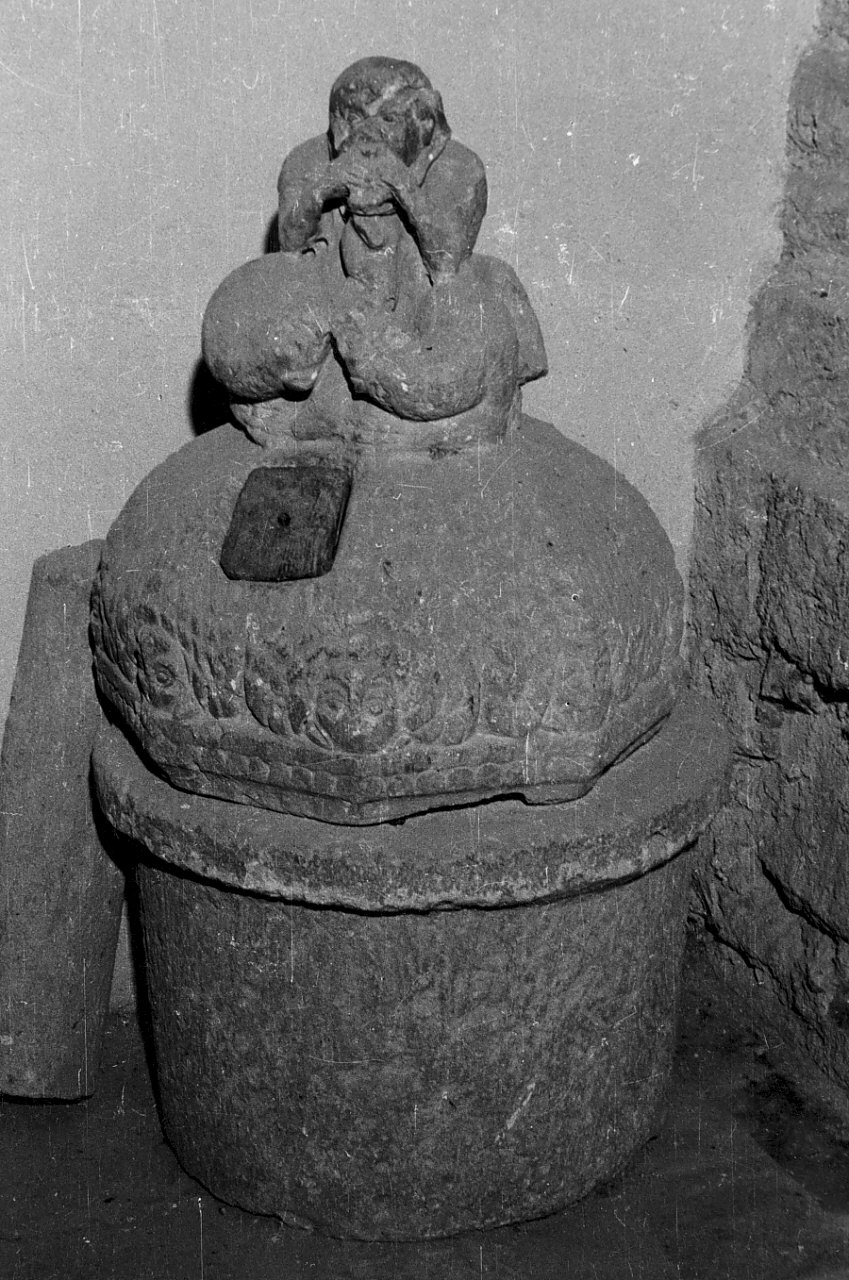 coperchio, opera isolata - bottega Italia meridionale (fine/inizio secc. XI/ XII)