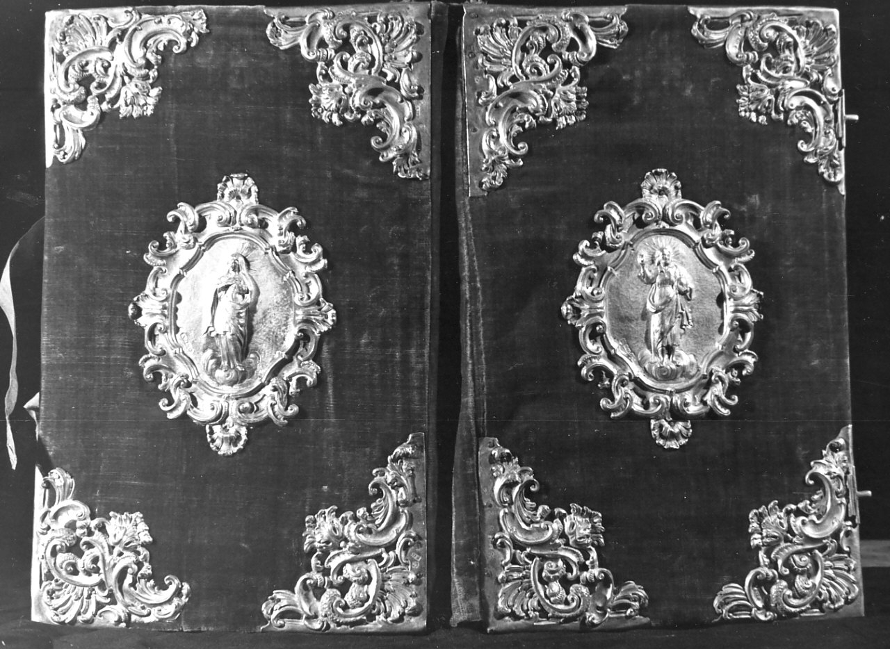 coperta di libro liturgico di Tipografia Orsiniana (sec. XIX)