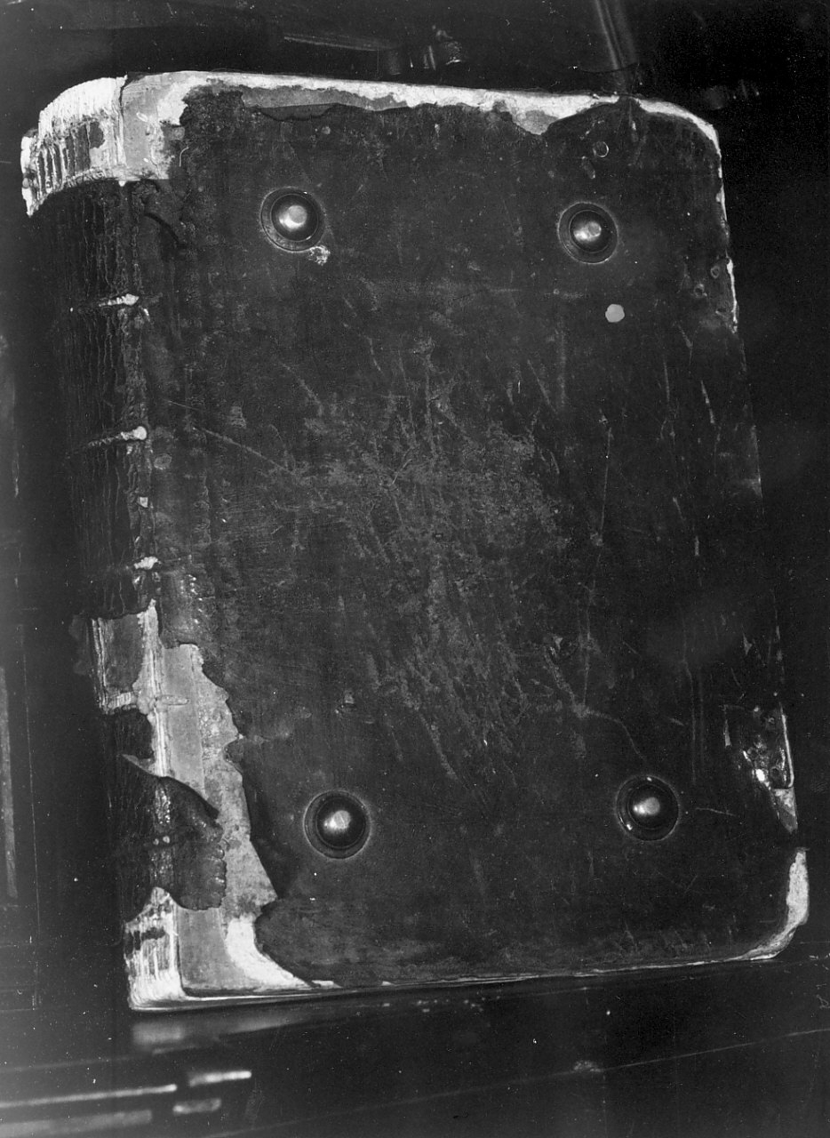 coperta di libro liturgico, opera isolata - bottega Italia meridionale (sec. XVIII)