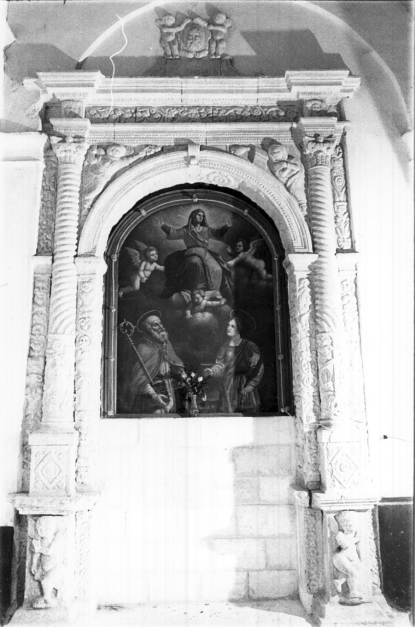 altare, opera isolata - bottega calabrese (sec. XVII)