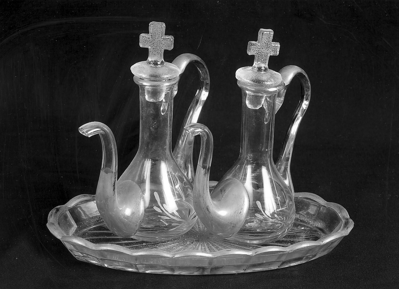 ampolline, coppia - bottega Italia meridionale (sec. XIX)