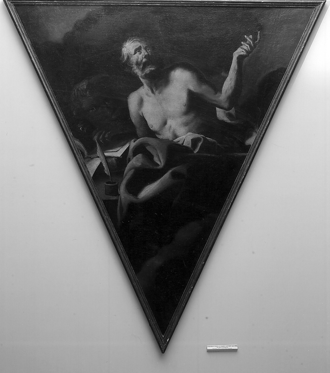 San Marco Evangelista (dipinto, opera isolata) di Colelli Francesco (seconda metà sec. XVIII)