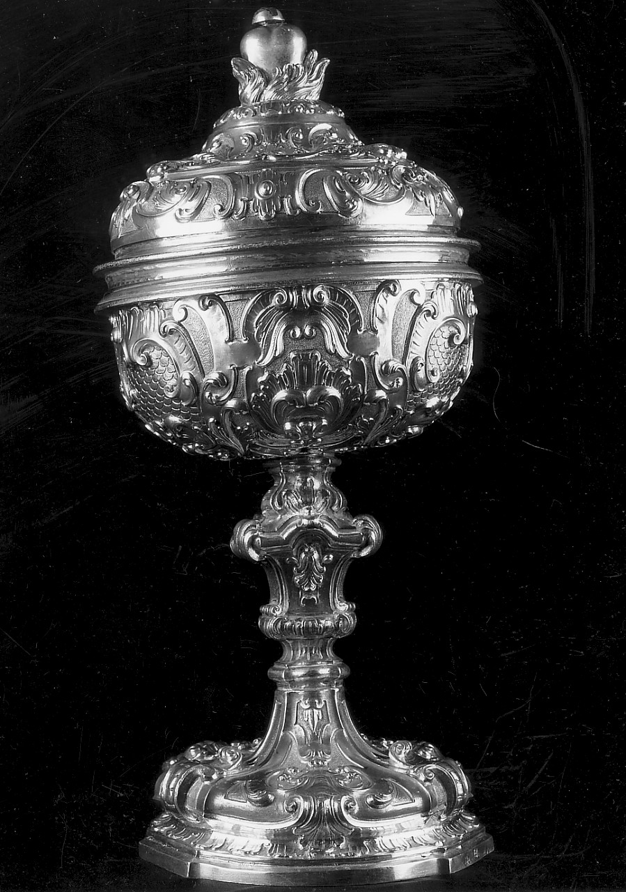 pisside, opera isolata di Giordano Biagio (sec. XVIII)