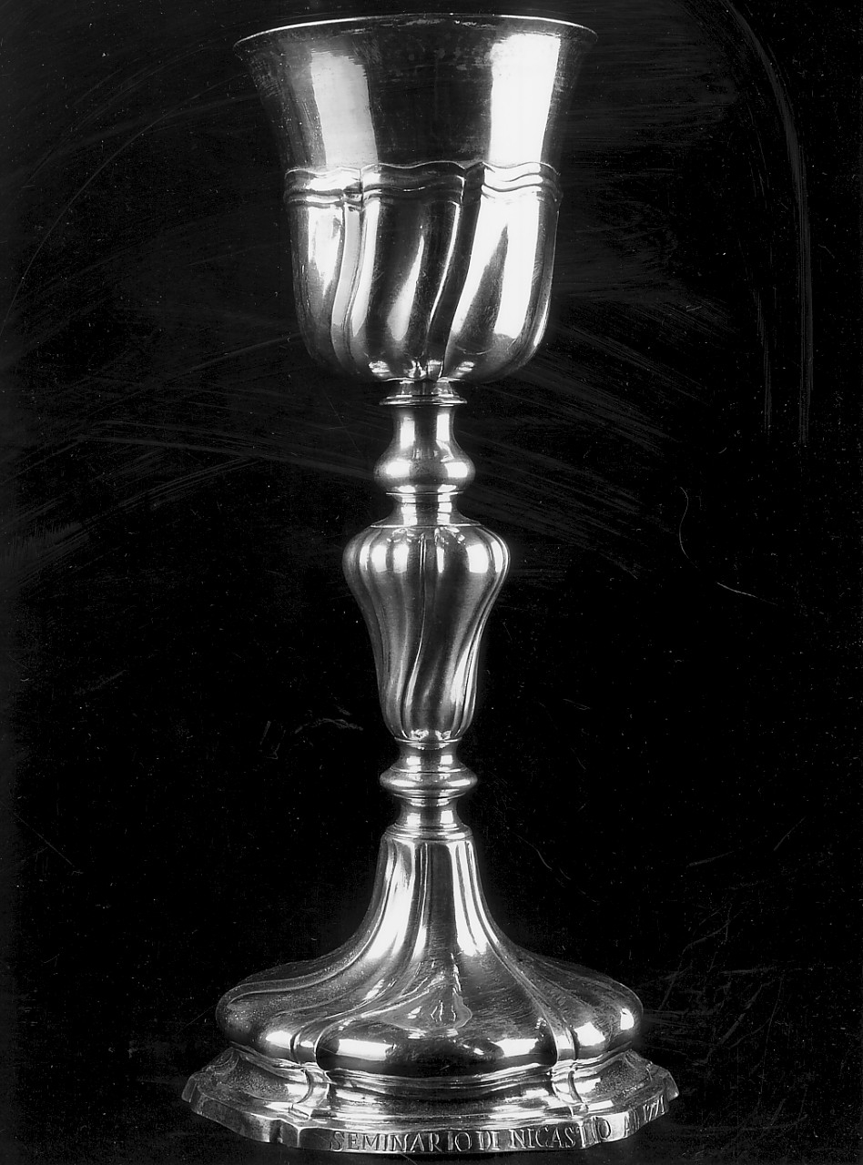 calice, opera isolata - bottega Italia meridionale (sec. XVIII)