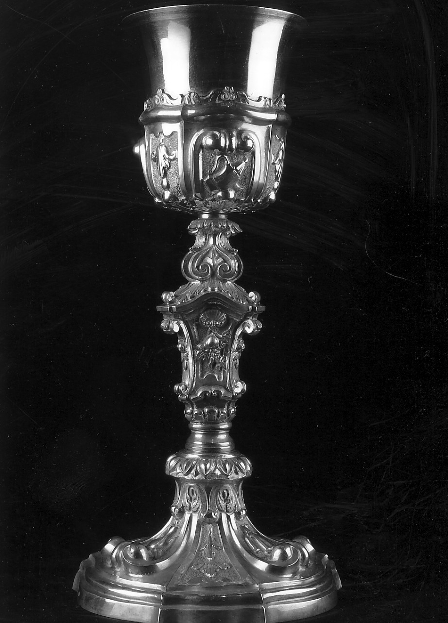 calice, opera isolata - bottega napoletana (prima metà sec. XIX)