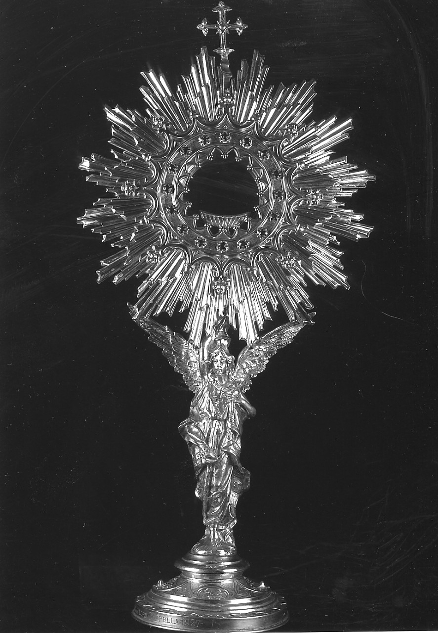 ostensorio - a raggiera, opera isolata di Broggi Francesco (sec. XX)