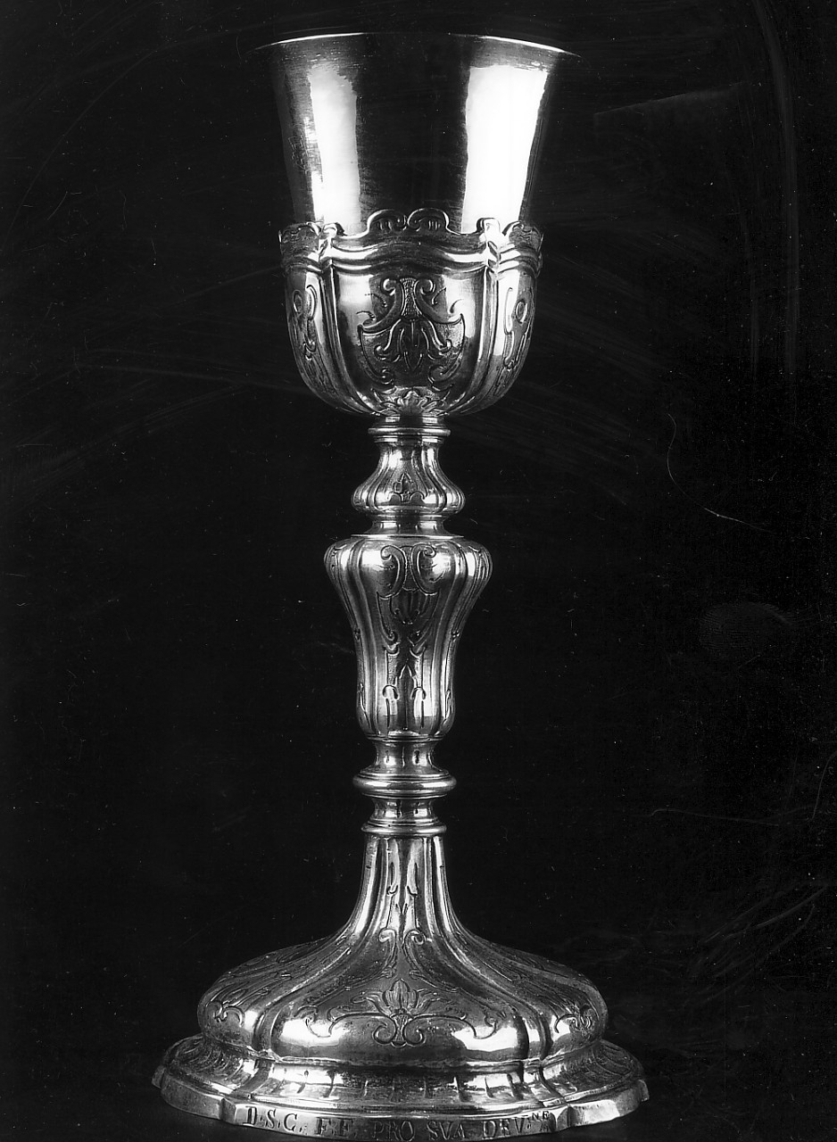 calice, opera isolata - bottega Italia meridionale (sec. XVIII)