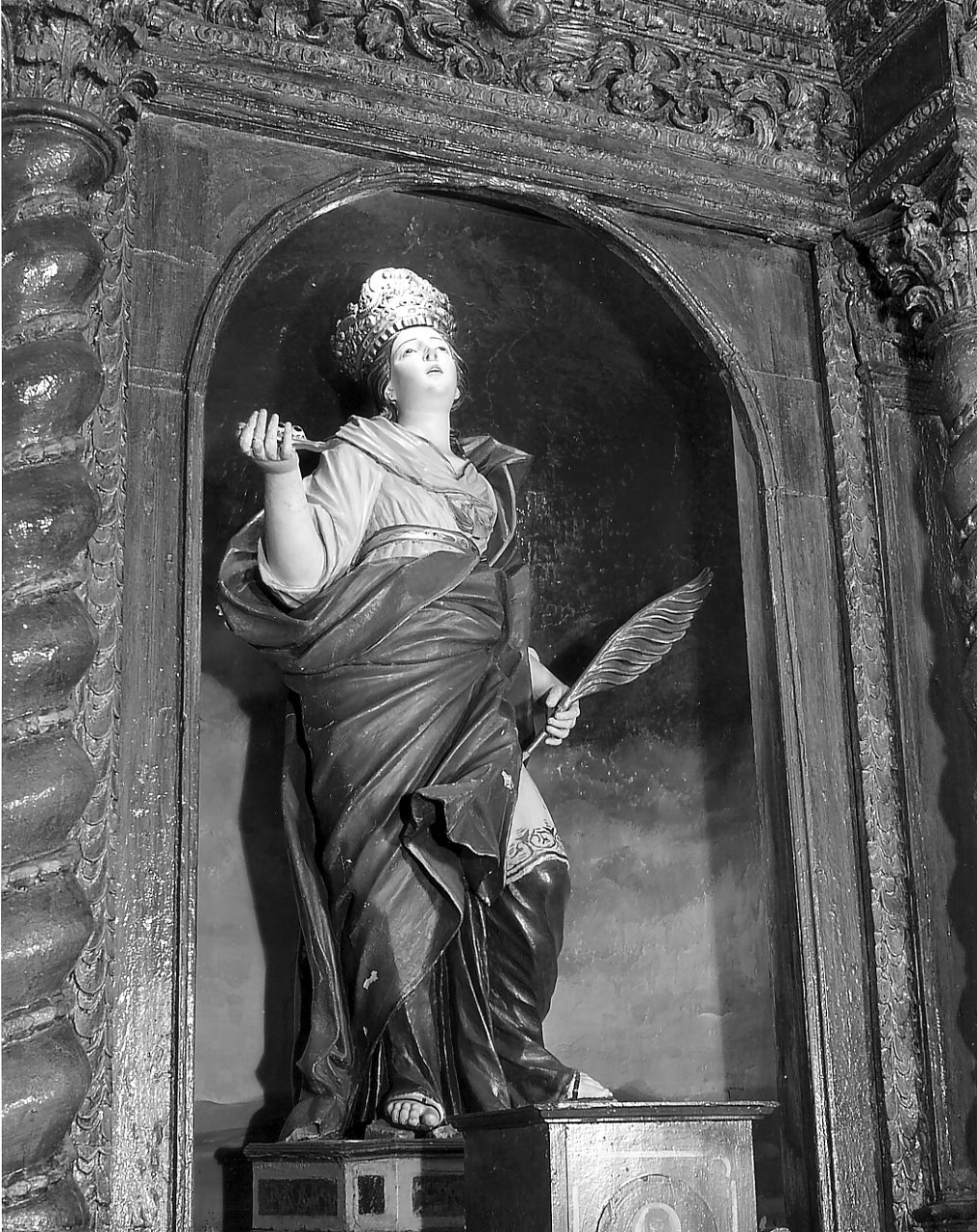 Santa Lucia (statua, opera isolata) - ambito calabrese (metà sec. XIX)