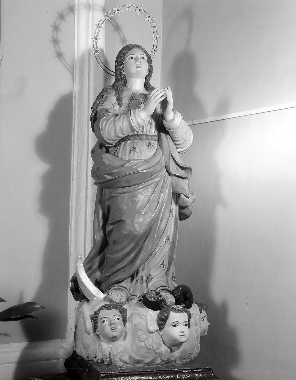 Madonna Immacolata (statua, opera isolata) - ambito calabrese (seconda metà sec. XIX)