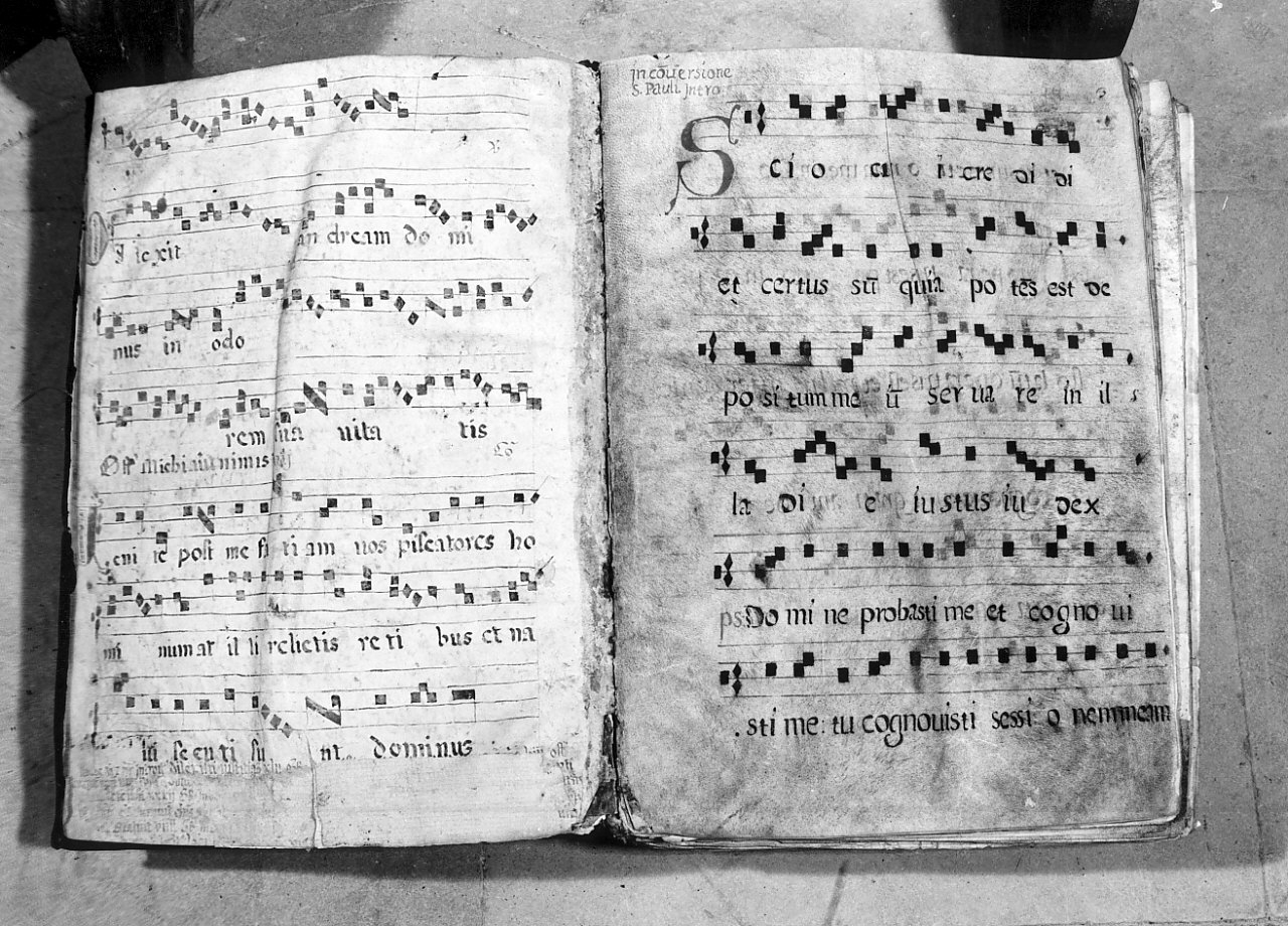 messale cantato - bottega Italia meridionale (sec. XV)