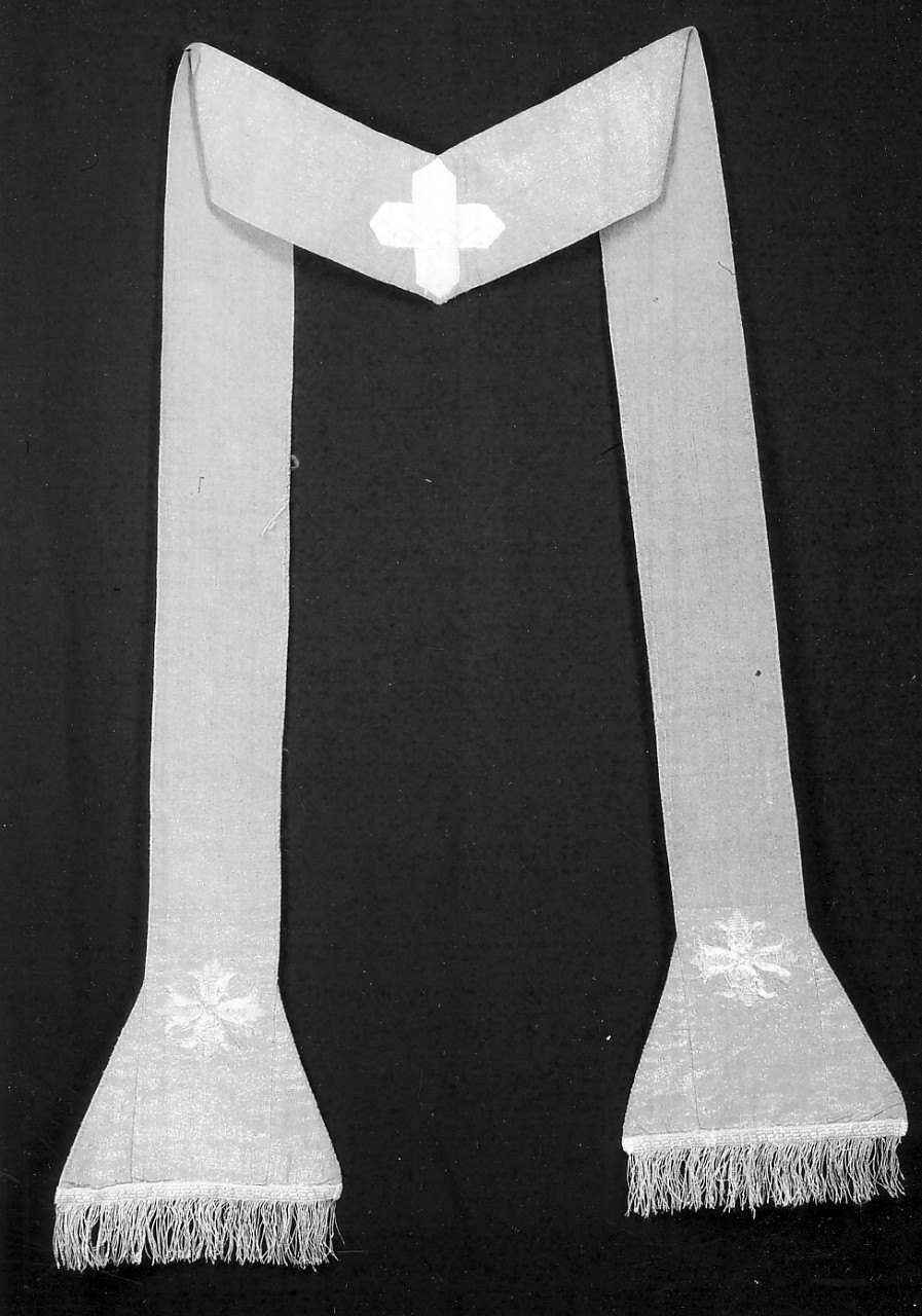 stola, opera isolata - manifattura catanzarese (metà sec. XIX)