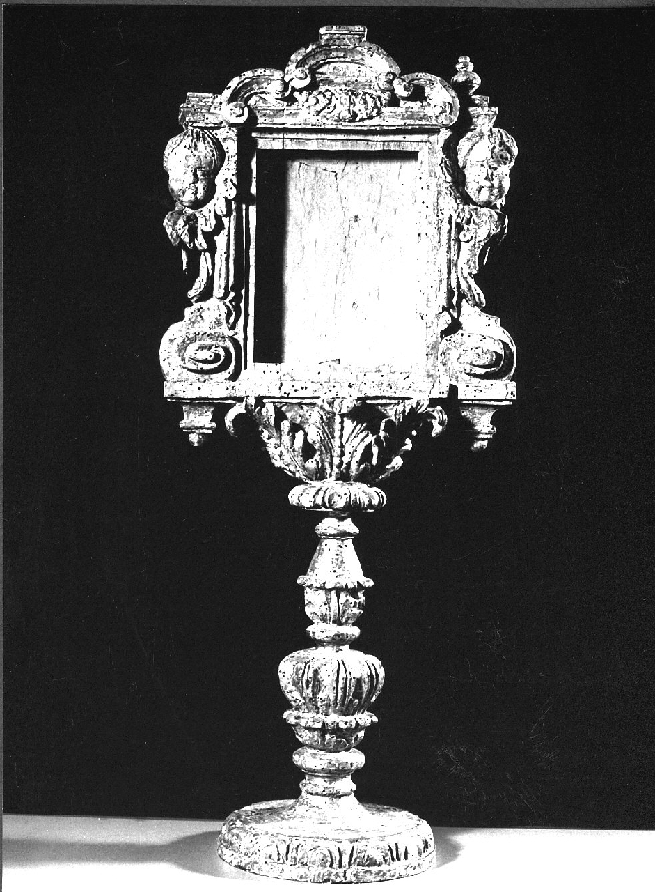 reliquiario - a tabella, opera isolata - bottega calabrese (seconda metà sec. XVII)