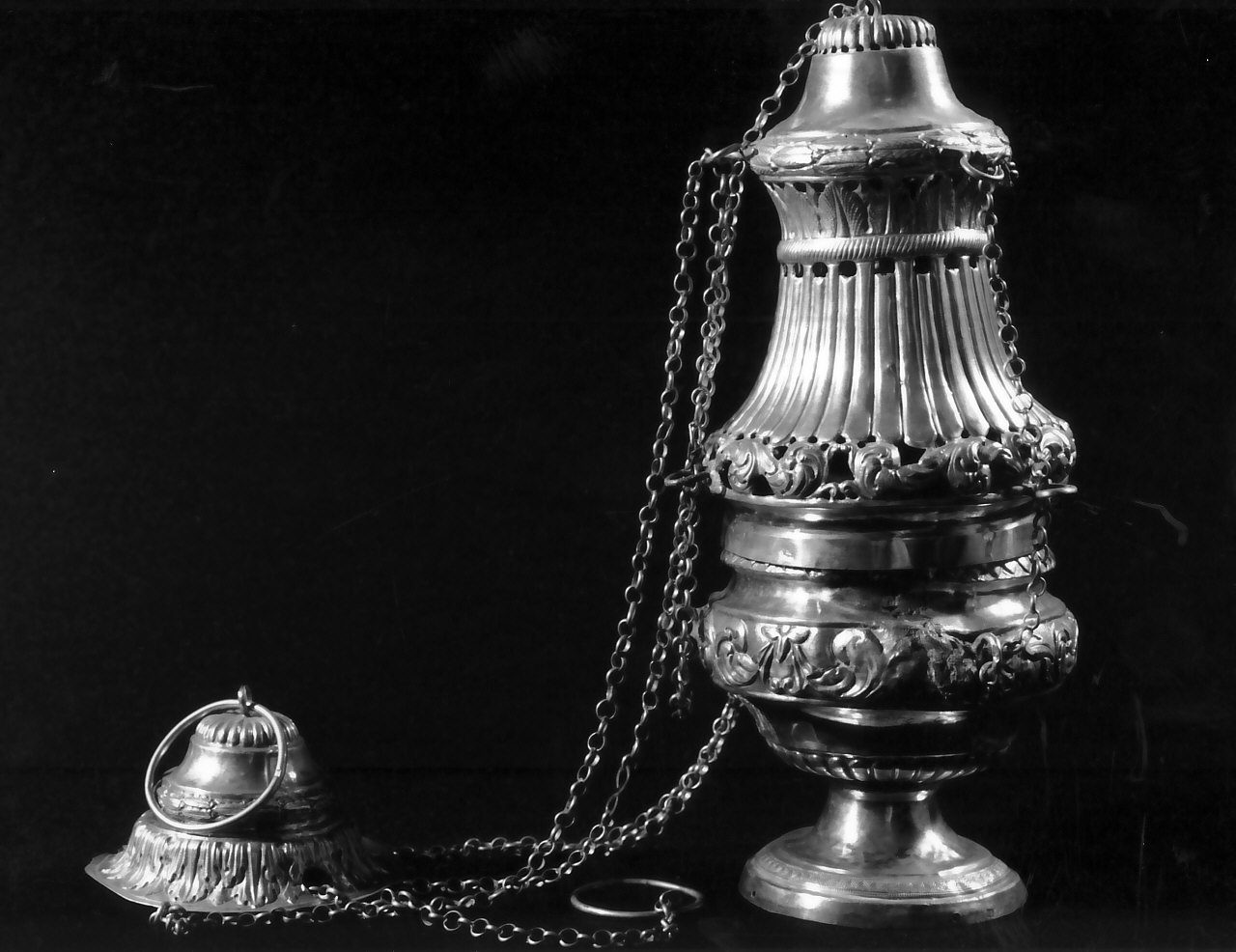 turibolo, opera isolata - bottega napoletana (sec. XIX)