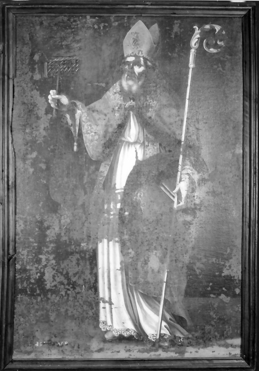 San Biagio (dipinto, opera isolata) - ambito campano (prima metà, metà sec. XVII, sec. XVIII)