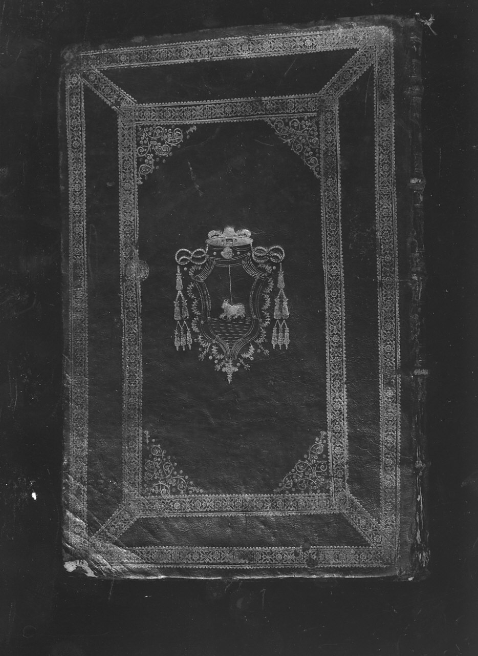 coperta di libro liturgico - bottega romana (sec. XVII)