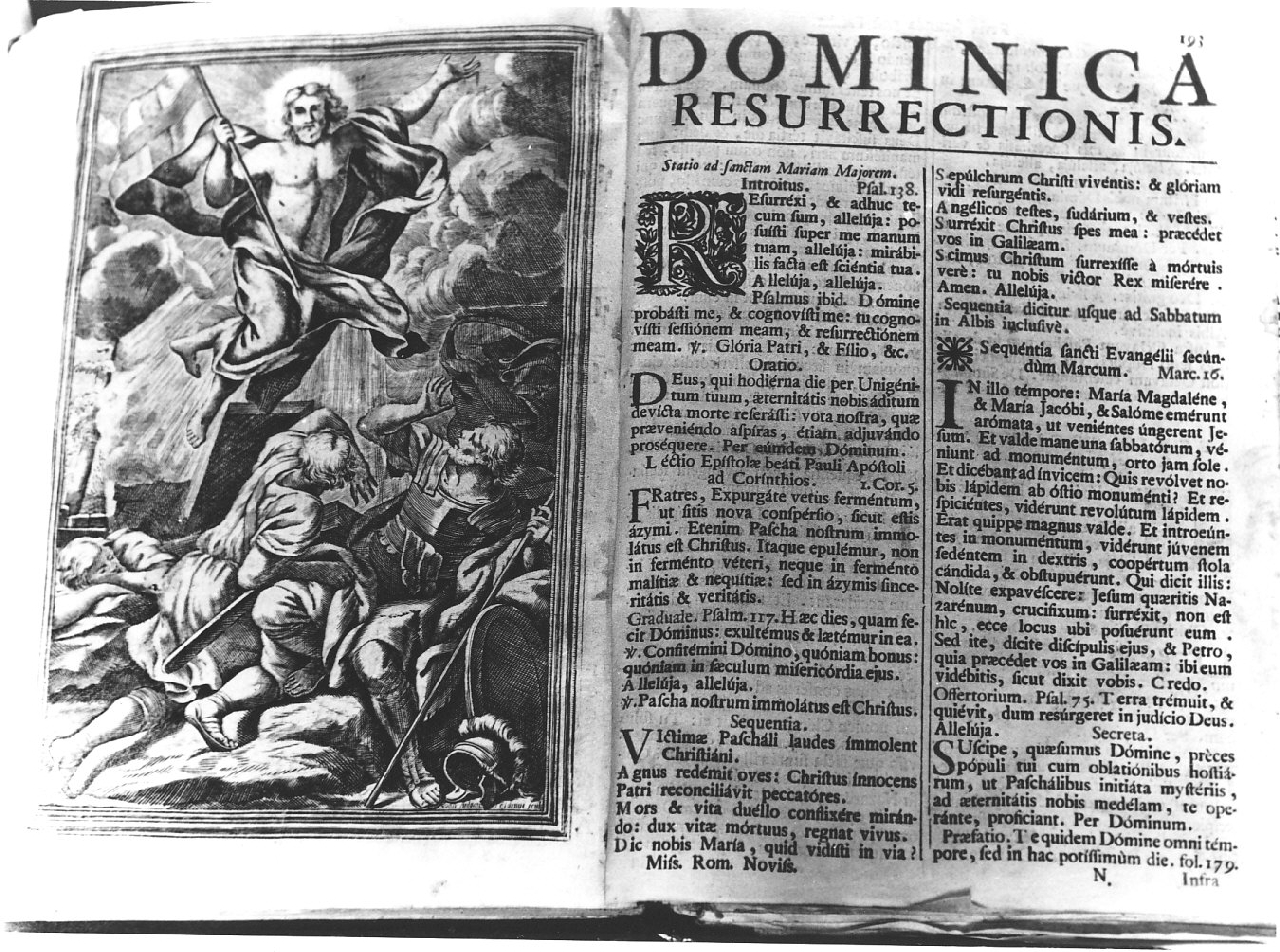 resurrezione di Cristo (stampa, opera isolata) di Nelli Andrea (sec. XVIII)