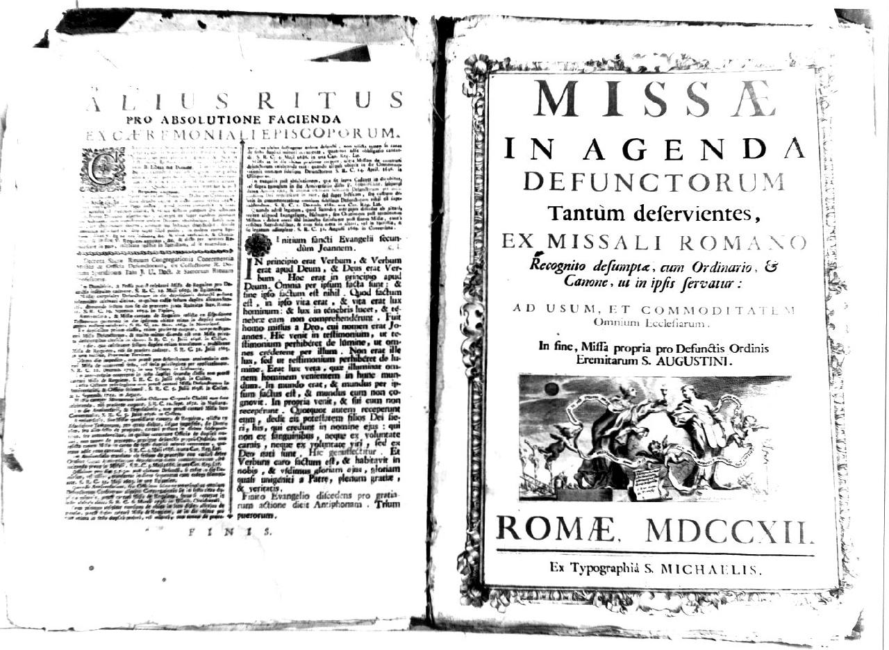 allegoria della Chiesa (stampa, opera isolata) di Van Westerhout Arnaldo (sec. XVIII)