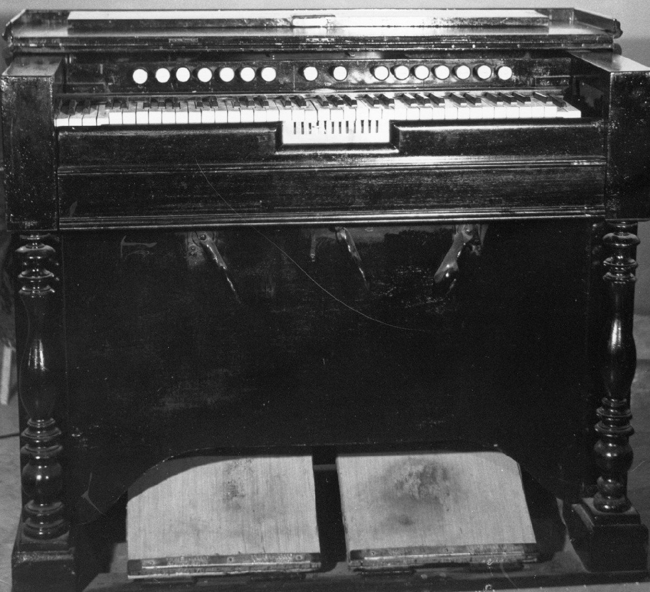 harmonium, opera isolata - bottega lombarda (fine sec. XIX)