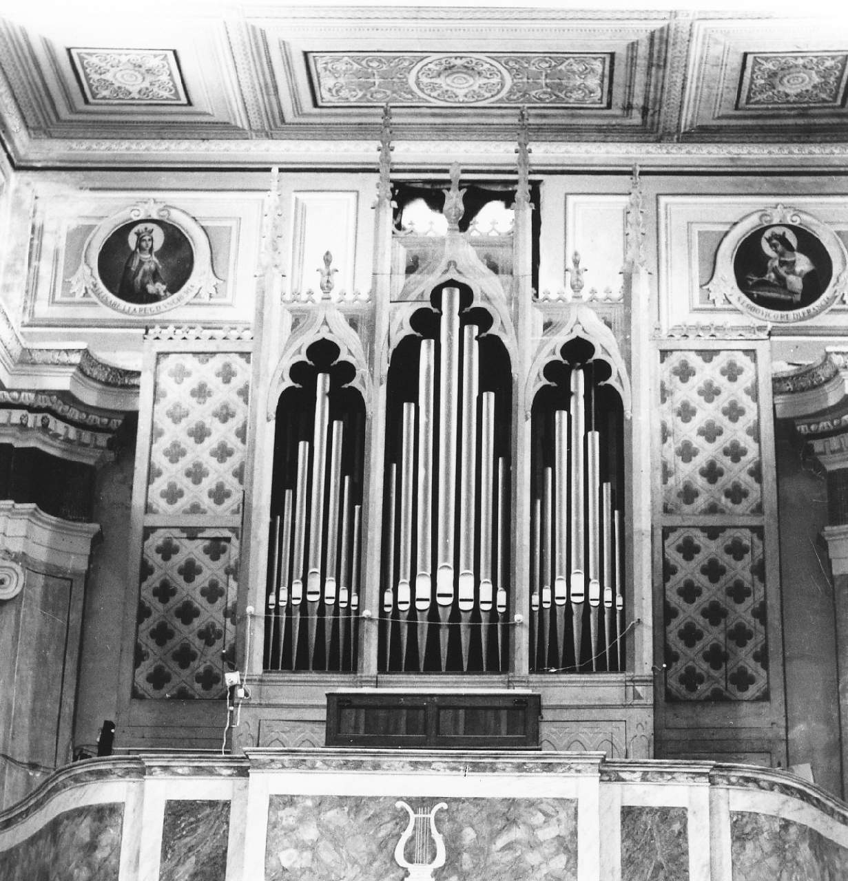 organo positivo, opera isolata di Inzoli Pacifico (seconda metà sec. XIX)