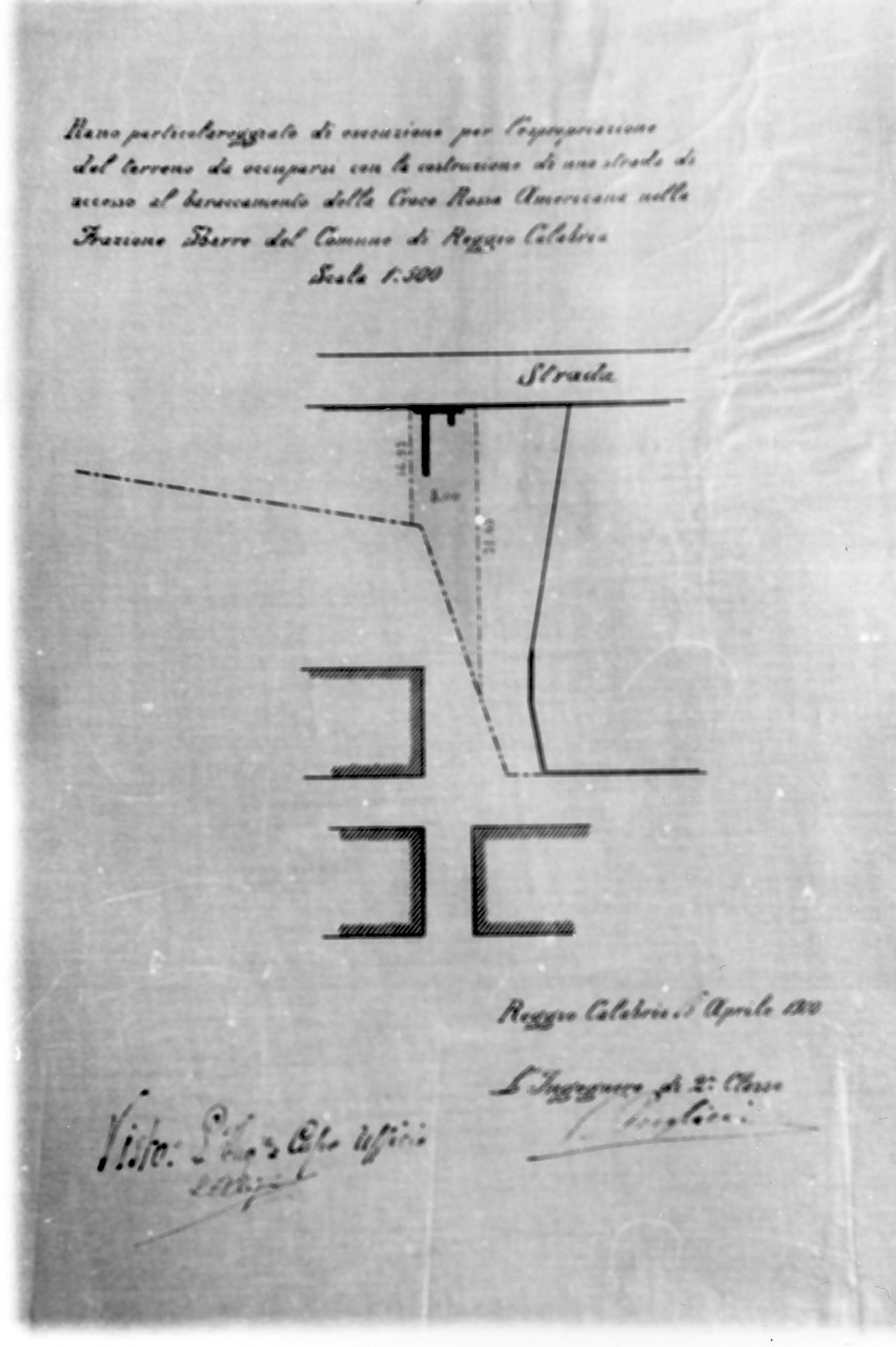 planimetria, opera isolata di Gonzales (sec. XIX)