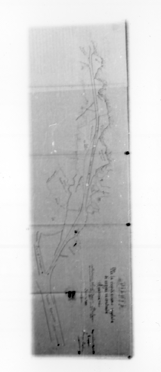 planimetria, opera isolata di Barbaro Francesco (sec. XIX)