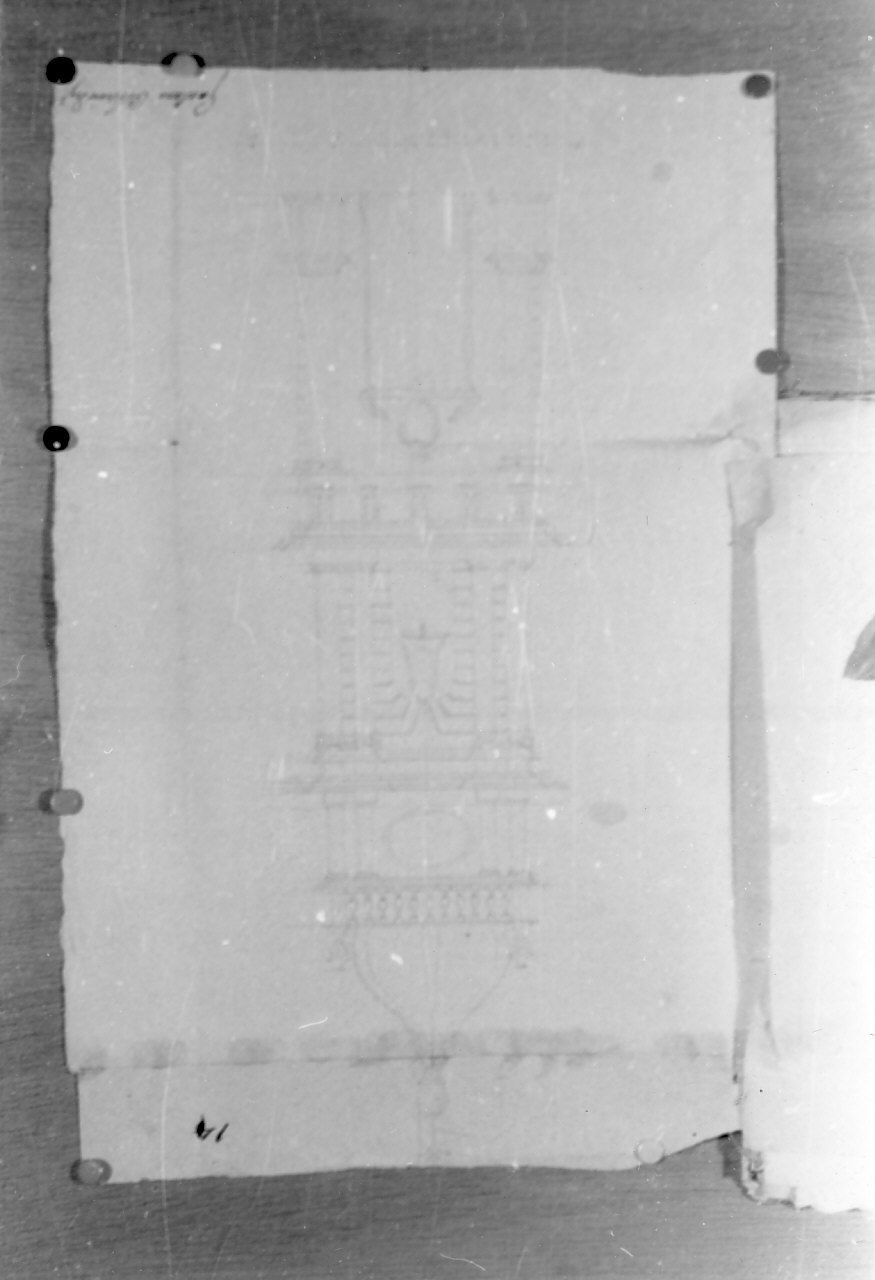 planimetria, opera isolata di Olivero Gaetano (sec. XIX)