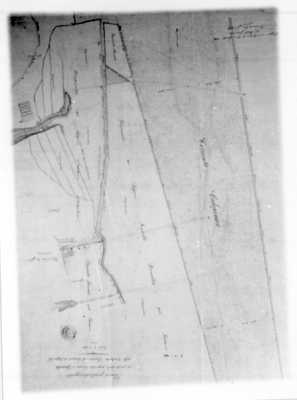 planimetria, opera isolata di Brandolino Giuseppe (sec. XIX)