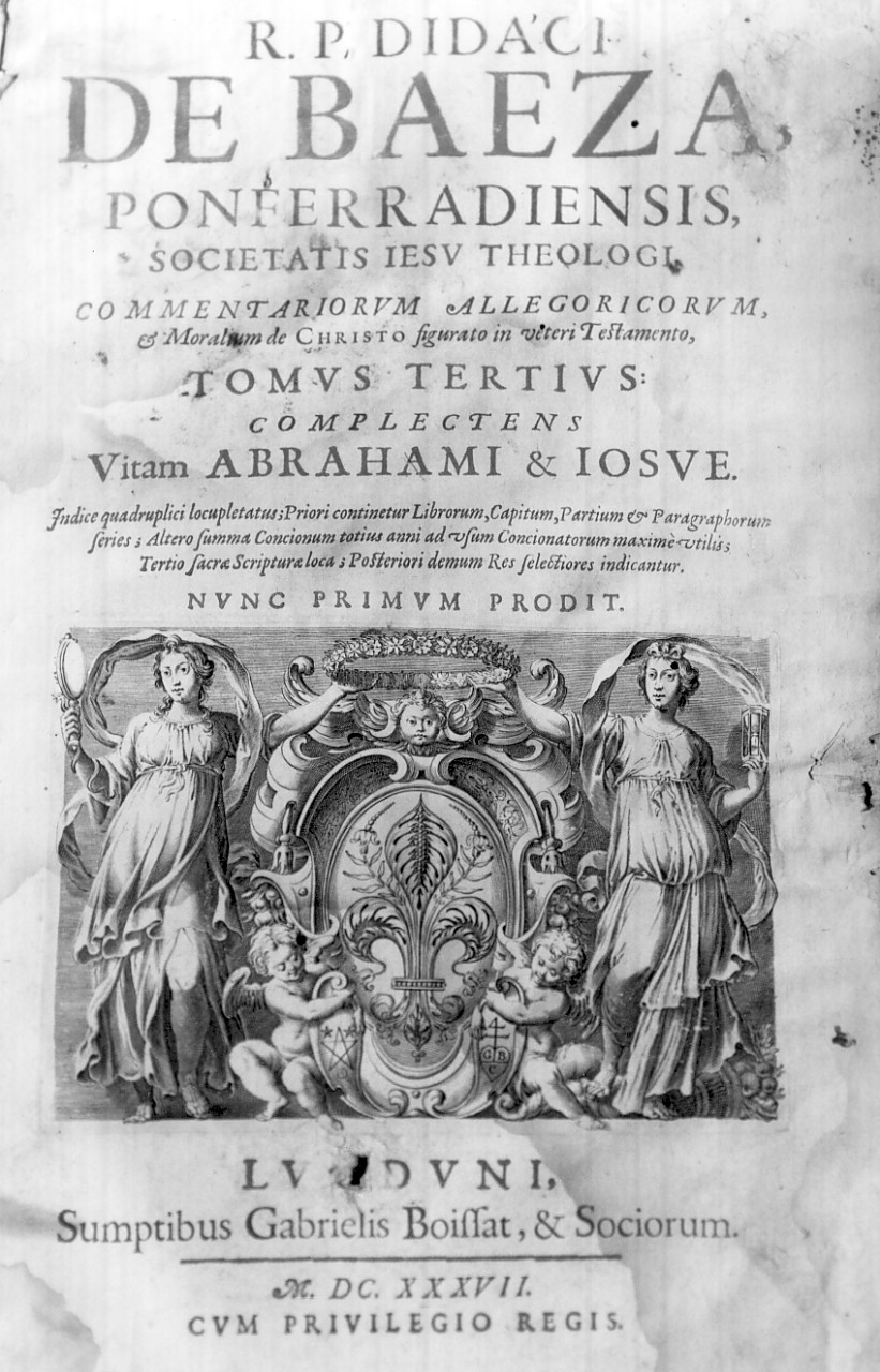 figure allegoriche femminili (stampa, opera isolata) - ambito italiano (sec. XVII)