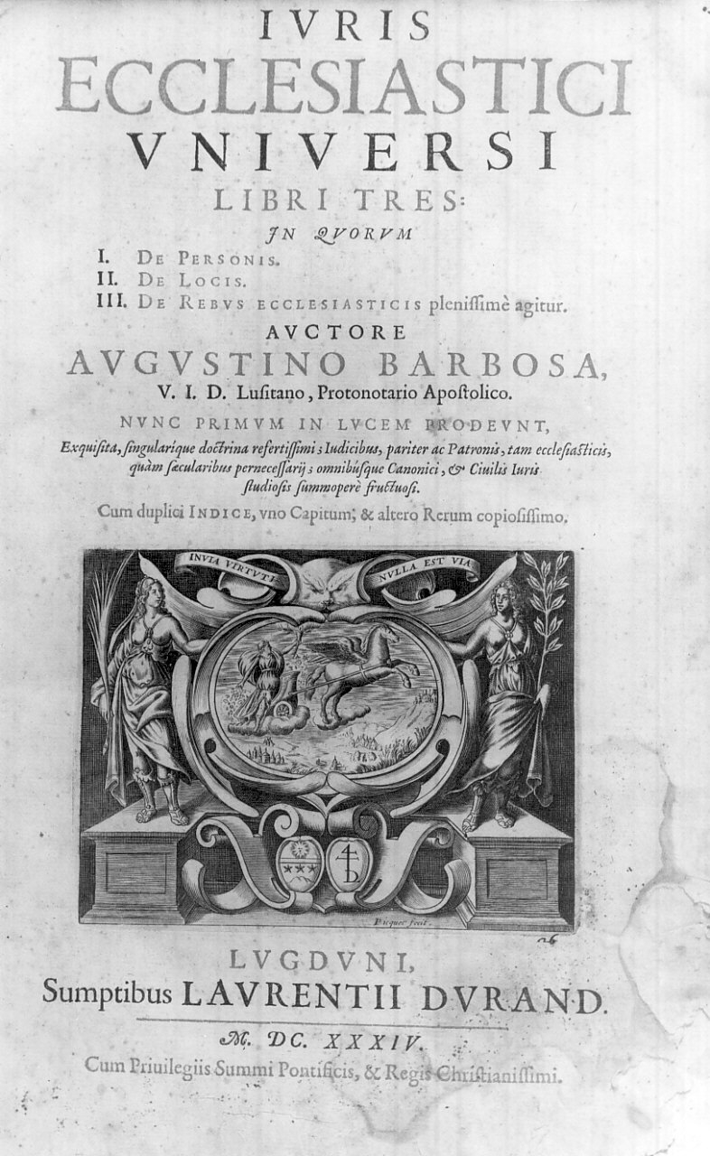 figure allegoriche femminili (stampa, opera isolata) di Picquet Jean (sec. XVII)