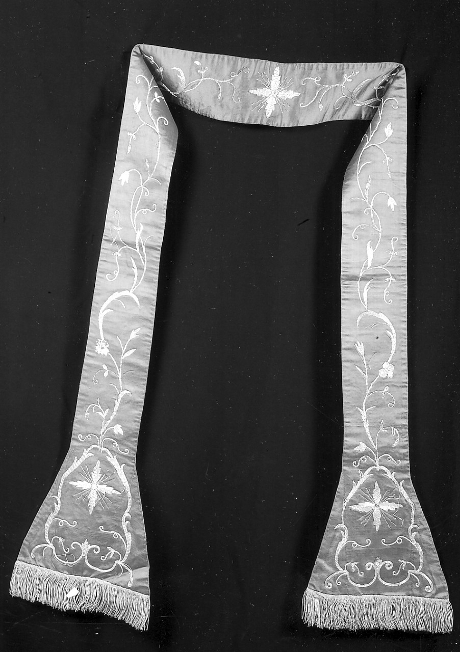 stola, opera isolata - manifattura catanzarese (sec. XIX)