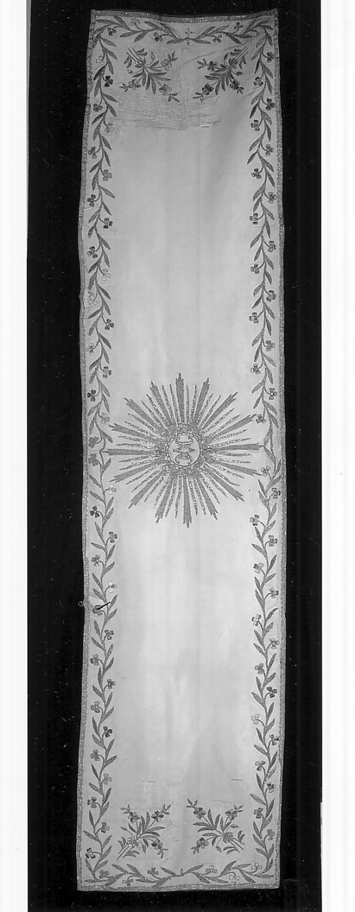 velo omerale, opera isolata - manifattura catanzarese (sec. XIX)