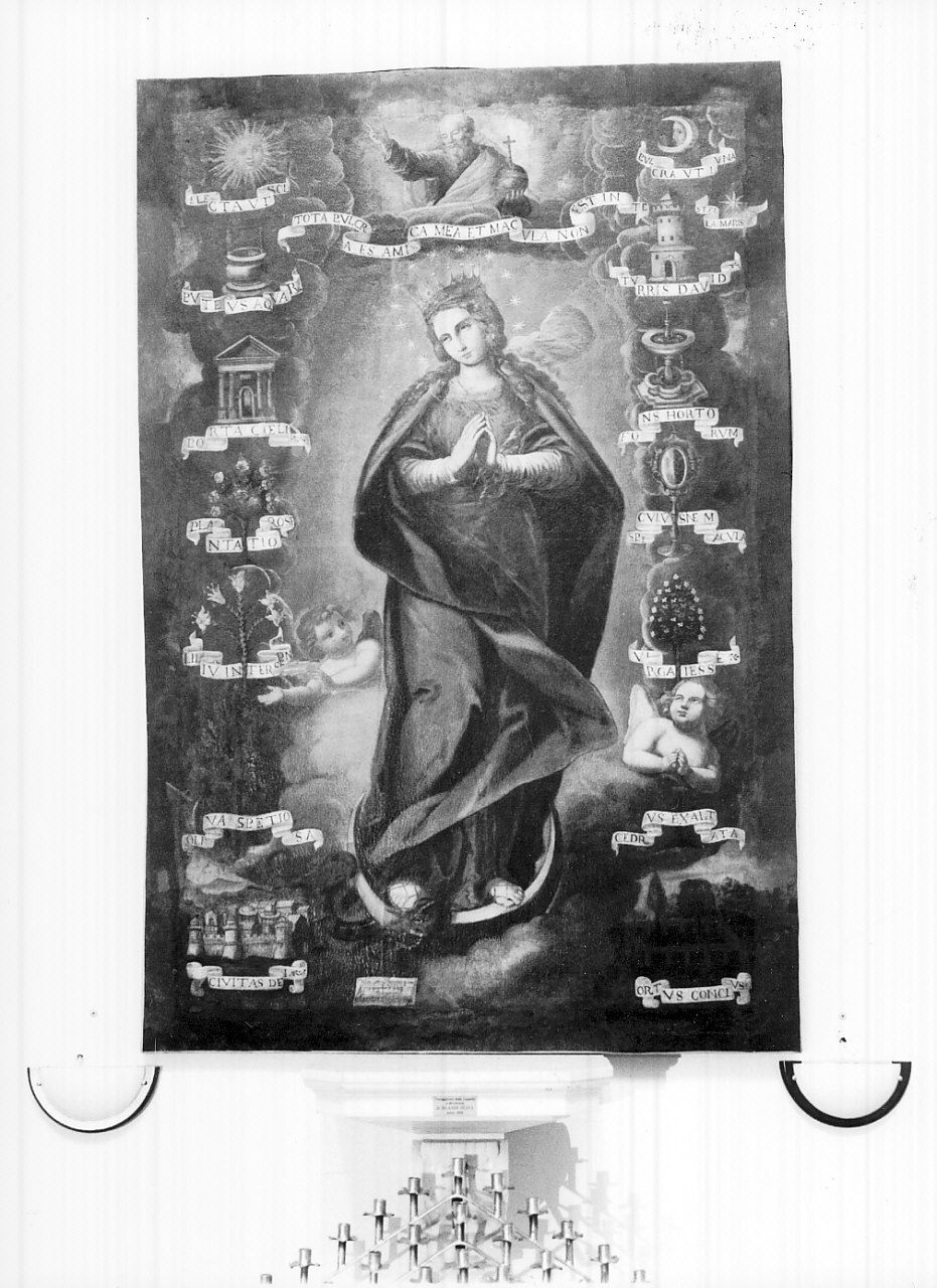 Madonna Immacolata (dipinto, opera isolata) - ambito Italia meridionale (sec. XVII)