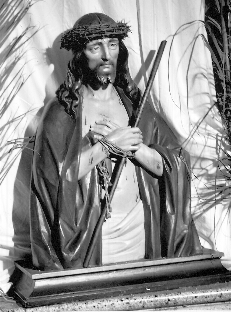 Ecce Homo (statua processionale, opera isolata) di Petrone Michele (metà sec. XX)