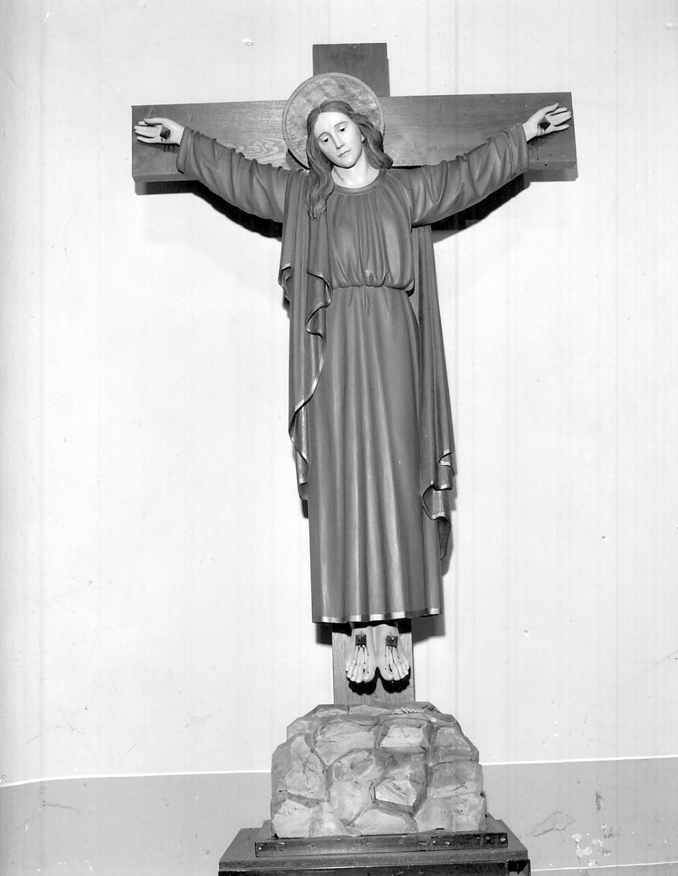 Santa Liberata (statua, opera isolata) di Petrone Michele (metà sec. XX)