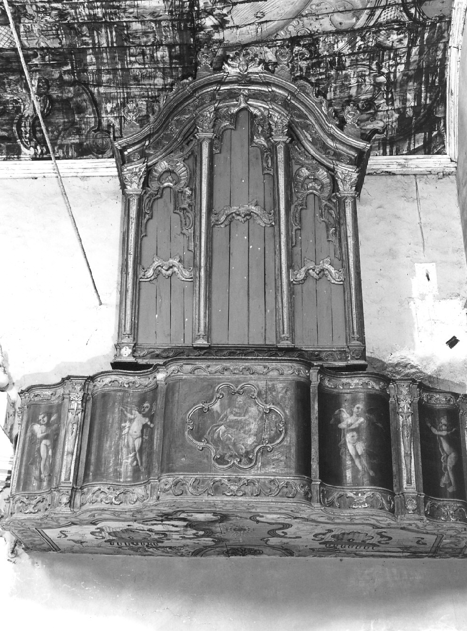 tribuna d'organo - bottega Italia meridionale (seconda metà sec. XVIII)