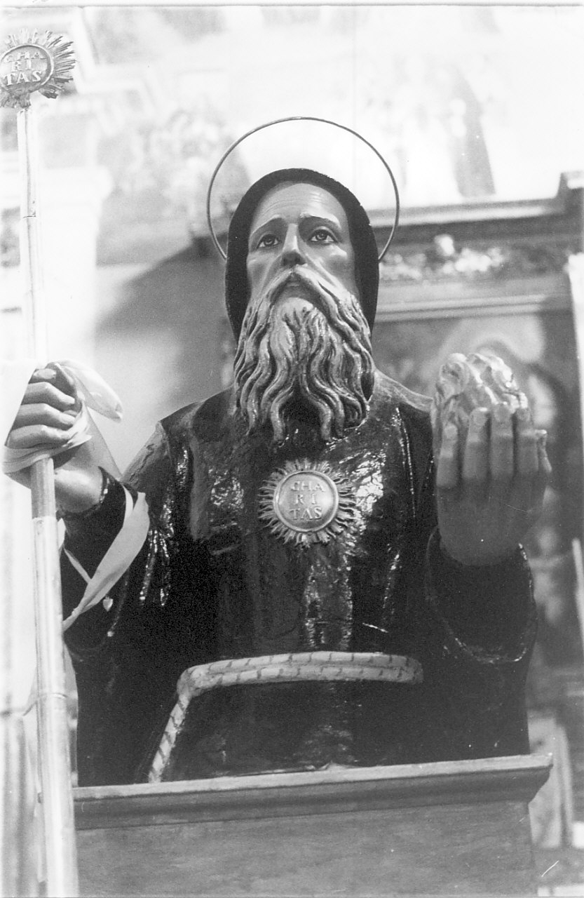 San Francesco di Paola (busto, opera isolata) - bottega calabrese (sec. XVIII)